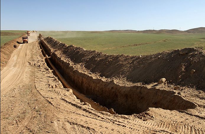 بستر لوله upvc