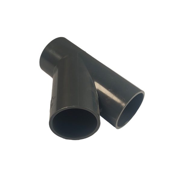 سه راه ۴۵ درجه چسبی UPVC