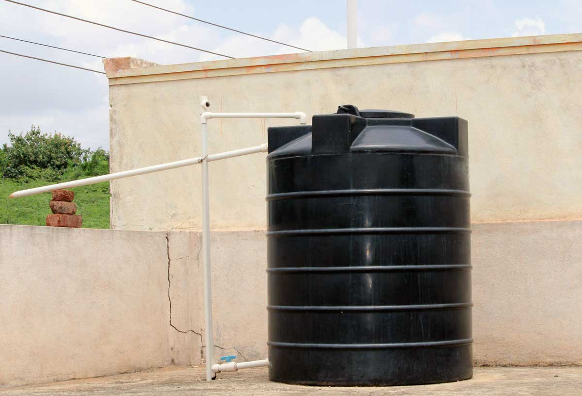 انواع مخازن برای ذخیره‌سازی آب باران