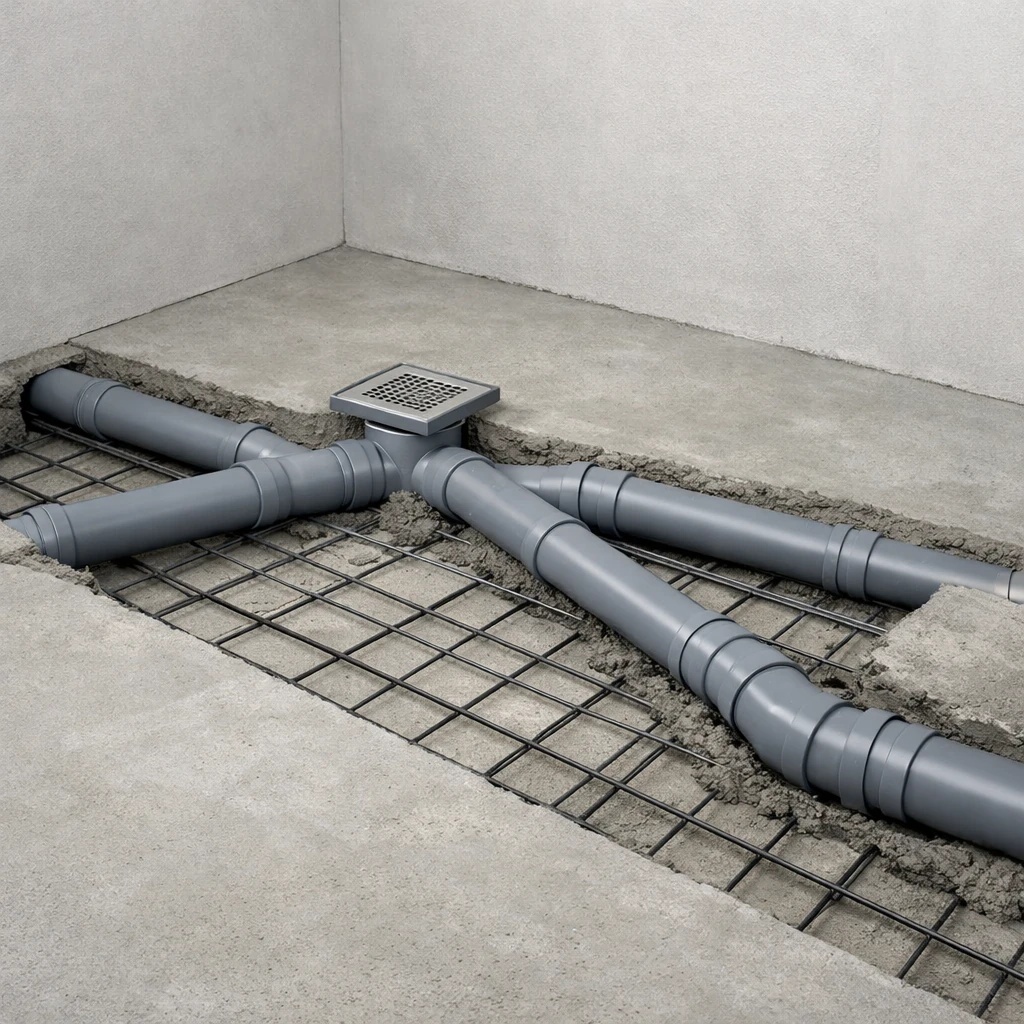 لوله پلیپروپیلن PP‑B (فاضلاب / زهکشی / تهویه)